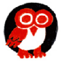 フクロウラベルデザイン09